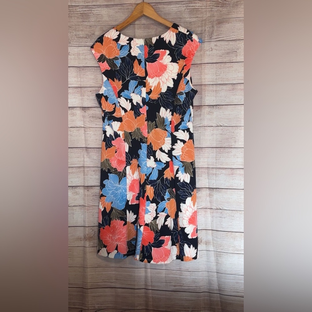 London Times Multicolor Floral Dress - Picture 3 of 7